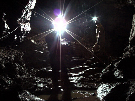 Clair obscur vers le siphon terminal