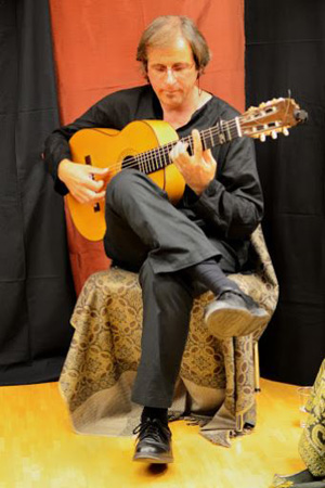Etienne Mayerat, guitariste flamenco, 2021